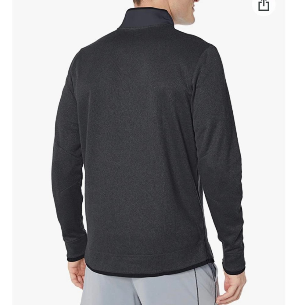 Under Armour Storm Sf Heather Snap Mock Sweater M - Picture 3 of 5